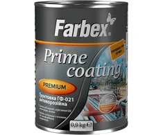 Antikorozinis gruntas FARBEX GF-021, baltas, 0.9kg