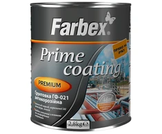 Antikorozinis gruntas FARBEX GF-021, raudonai rudas, 2.8kg