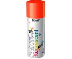 Fluorescencinė aerozolinė emalė BIODUR, oranžinė RAL3024, 400 ml