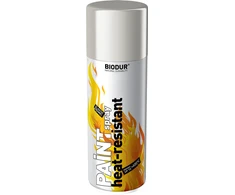 Karščiui atspari emalė BIODUR, sidabrinė RAL9006, 400 ml