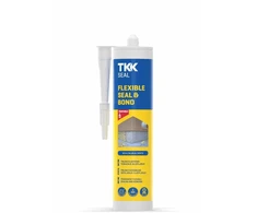 Klijai - hermetikas TKK SEAL FLEXIBLE S&amp;B, pilkas, 300 ml