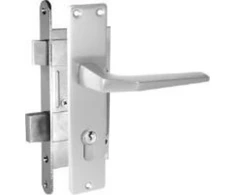 Kurzemes Įleidžiama spyna ZV-45 406C-DIK00/F1 sidabrinė, be mechanizmo, 72 mm