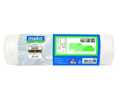 Mako Polietileninė uždanga HDPE 0.007 mm, BASIC 836101, 2 m x 25 m
