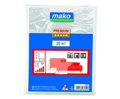 Mako Polietileninė uždanga LDPE 0.050 mm, PREMIUM 836005, 4 m x 5 m