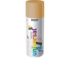 Universali aerozolinė emalė BIODUR, bronzinė, 400 ml
