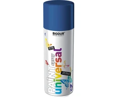 Universali aerozolinė emalė BIODUR, mėlyna RAL5010, 400 ml