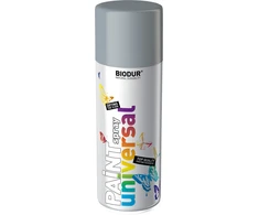 Universali aerozolinė emalė BIODUR, pilka RAL7046, 400 ml