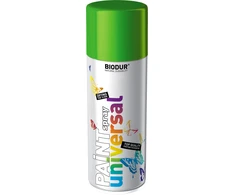 Universali aerozolinė emalė BIODUR, šviesiai žalia RAL6018, 400 ml