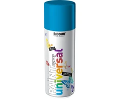 Universali aerozolinė emalė BIODUR, šviesiai mėlyna RAL5015, 400 ml