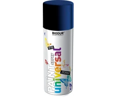 Universali aerozolinė emalė BIODUR, tamsiai mėlyna RAL5022, 400 ml
