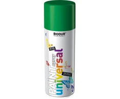 Universali aerozolinė emalė BIODUR, žalia RAL6029, 400 ml