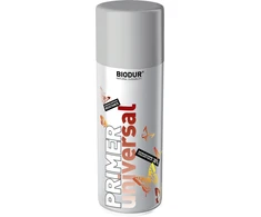 Universalus aerozolinis gruntas BIODUR, pilkas, 400 ml