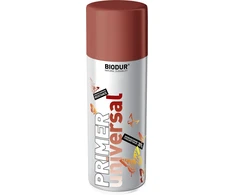 Universalus aerozolinis gruntas BIODUR, raudonas, 400 ml