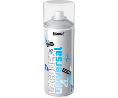Universalus aerozolinis lakas BIODUR, matinis, 400 ml