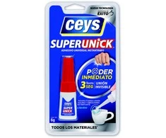 Universalūs momentiniai klijai CEYS SUPER UNICK IMMEDIATE, 6 g