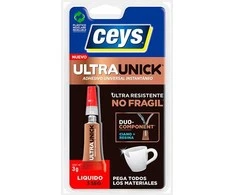 Universalūs momentiniai klijai CEYS ULTRA UNICK IMMEDIATE, 3 g