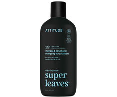 Attitude Men´s Soothing Šampūnas and Conditioner 2in1 Super Leaves Eucalyptus &amp; Sage (Šampūnas &amp; Conditioner) 415 ml 415mlml plaukų priežiūra Vyrams