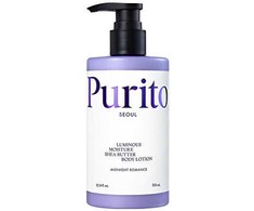 Body PURITO Midnight Romance Luminous Moisture Sviestmedžių aliejumi Losjonas kūnui 300 ml 300mlml korėjietiškas produktas kūnui Moterims