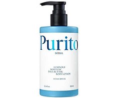 PURITO Ocean Breeze Luminous Moisture Sviestmedžių aliejumi Losjonas kūnui 300 ml 300mlml korėjietiškas produktas kūnui Moterims