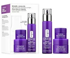 Clinique Set Smart Serum, 30 ml Wrinkle Kreminis, 15 ml Wrinkle Eye, 5 ml