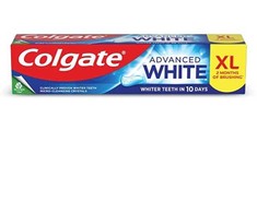 Colgate Advanced Baltas XL Whitening Dantų pasta 125 ml 125mlml dantų priežiūra Unisex