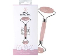 Daily Concepts Concept "v" design Daily Rose Quartz Facial Roller Rožinė dekoratyvinė kosmetika Moterims