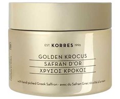 CREAM Korres Golden Krocus Hydra-Filler Plumping Kreminis Dieninis kremas 50ml dermatologinis drėkinamasis veido kremas Moterims