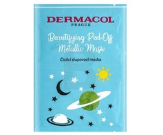 Dermacol Beautifying Peel-off Metallic Mask Cleansing Veido kaukė 15ml valomoji veido kaukė Moterims