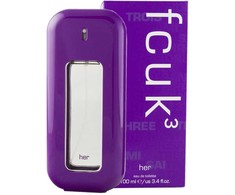 Fcuk FCUK 3 for Her Eau De Toilette 100ml kvepalai Moterims