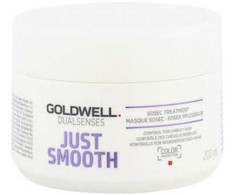 Goldwell Dualsenses Just Smooth 60sec Treatment 200ml glotninanti plaukų kaukė Moterims