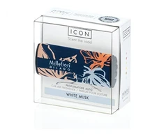 Millefiori Milano Car fragrance Textil Floral Baltas musk 47 g automobilio gaiviklis