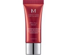 Missha M Perfect Cover BB Kreminis EX BB kremas No.23 Natural rusvai gelsvas korėjietiškas bb kremas
