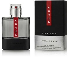 Prada Luna Rossa Carbon Eau De Toilette 100ml kvepalai