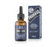 PRORASO Azur Lime Beard Oil Barzdos aliejus 30ml barzdos aliejus Vyrams