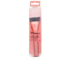 Real Techniques Face Snatch + Sculpt Contour Šepetėlis 1ml makiažo šepetėlis Moterims