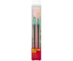 Real Techniques Nectar Pop Fine Line + Fill Duo Šepetėlis 1ml makiažo šepetėlis Moterims