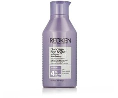 Redken Blondage High Bright Plaukų šampūnas 300ml Šampūnas šviesintiems plaukams