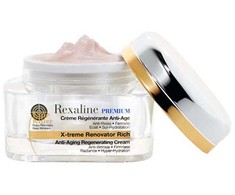 Rexaline Deep regenerating anti-wrinkle cream Premium Line Killer X-Treme Renovator Rich 50 ml 50ml veido priežiūra nuo senėjimo