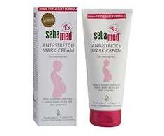 SebaMed Sensitive Skin Anti-Stretch Mark Celiulitui ir strijoms 200ml dermatologinis kremas nuo strijų