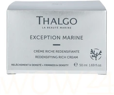 Thalgo Exception Marine Redensifying Rich Dieninis kremas 50ml dermatologinis veido kremas