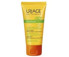 Uriage Bariésun Matifying Fluid Veido apsauga nuo saulės 50ml dermatologinė veido apsauga nuo saulės Unisex