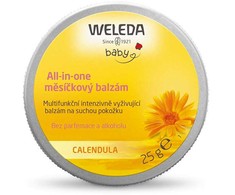 Weleda Baby Calendula All-in-One Balm Kūno balzamas 25ml dermatologinis kūno balzamas