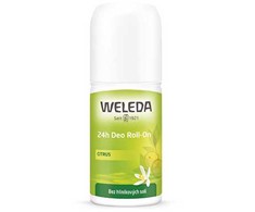 Weleda Citrus 24h Deo Roll-On Dezodorantas 50ml dermatologinis rutulinis dezodorantas