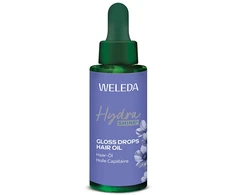 Weleda Hydrashine Gloss Drops Hair Oil 30 ml 30ml dermatologinis plaukų aliejus