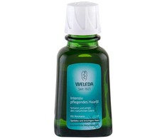 Weleda Rosemary maitininantis Plaukų aliejus ir serumas 50ml dermatologinis plaukų aliejus, serumas ir ampulė Moterims