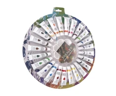 Akriliniai dažai 12ml - rinkinys 24vnt Maaleo 24725