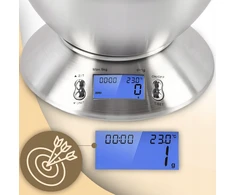 Retoo Elektroninės virtuvinės svarstyklės CookScale ER1242, 1g–5kg