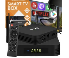 Televizorius Smart Išmanusis TV adapteris TX6, 4 GB RAM