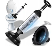 Tualeto atkimšimo pompa Hydropunch