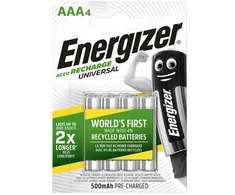 Akumuliatorius Energizer HR03 500mAh 4vnt